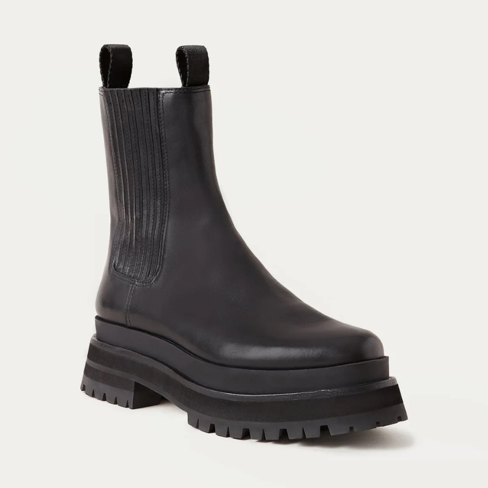 Loeffler Randall Women's Toni Lug Sole Platform Boots - NEW never worn